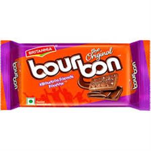 Britannia- Bourbon Chocolate Cream Biscuit (2 * 60 g) , 2 PCS